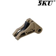 Cnc Trigger Type 494 Tactical FDE-black For Glock Marui/WE 5KU (5ku-gb-494-fde)