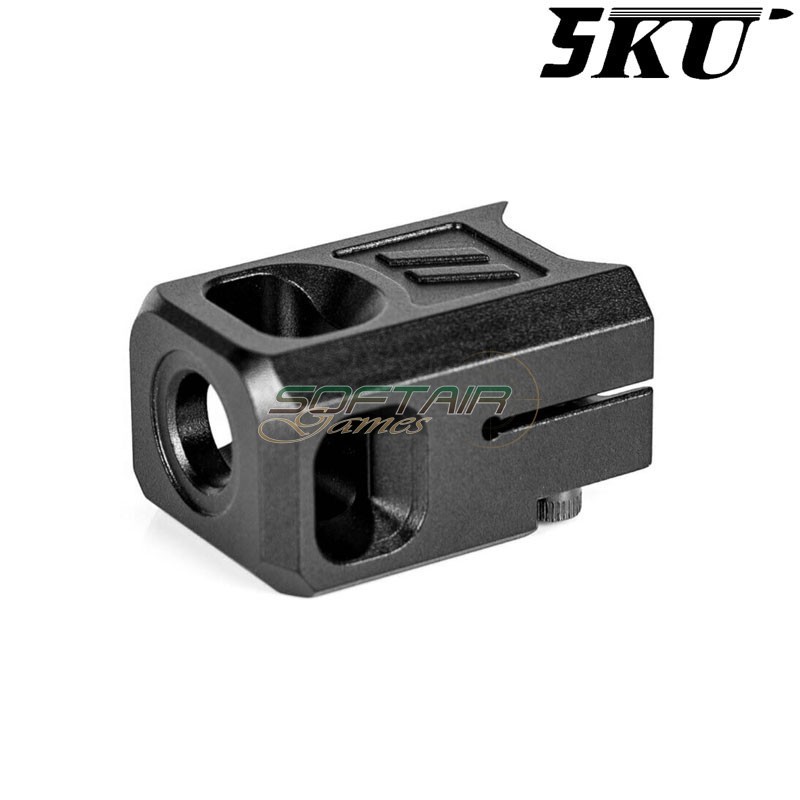 Compensatore PRO V2 Type ZEV Gen. 5 14mm CCW Black 5KU (5ku-gb-506-bk)