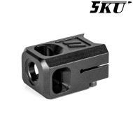 Compensatore PRO V2 Type ZEV Gen. 5 14mm CCW Black 5KU (5ku-gb-506-bk)