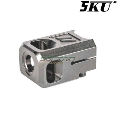 Compensatore PRO V2 Type ZEV Gen. 5 14mm CCW T. Gray 5KU (5ku-gb-506-tg)