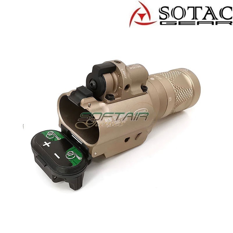 Torcia X400V IR Dark Earth Sotac Gear (sg-sd-051-de)
