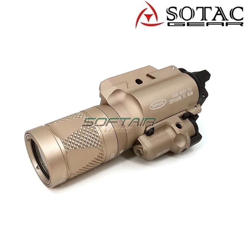 Flashlight X400V IR Dark Earth Sotac Gear (sg-sd-051-de)