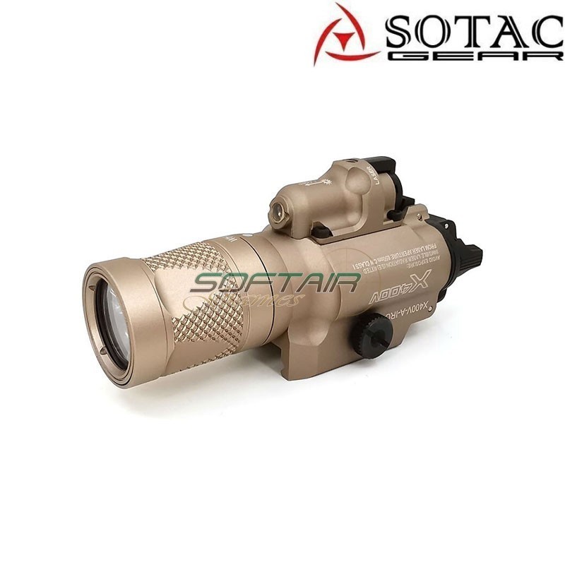 Torcia X400V IR Dark Earth Sotac Gear (sg-sd-051-de)