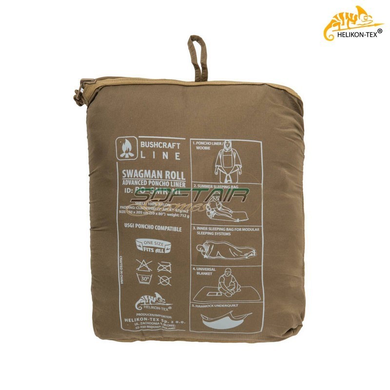 Swagman Roll Poncho Earth Brown Helikon-Tex® (po-smr-nl-0a)