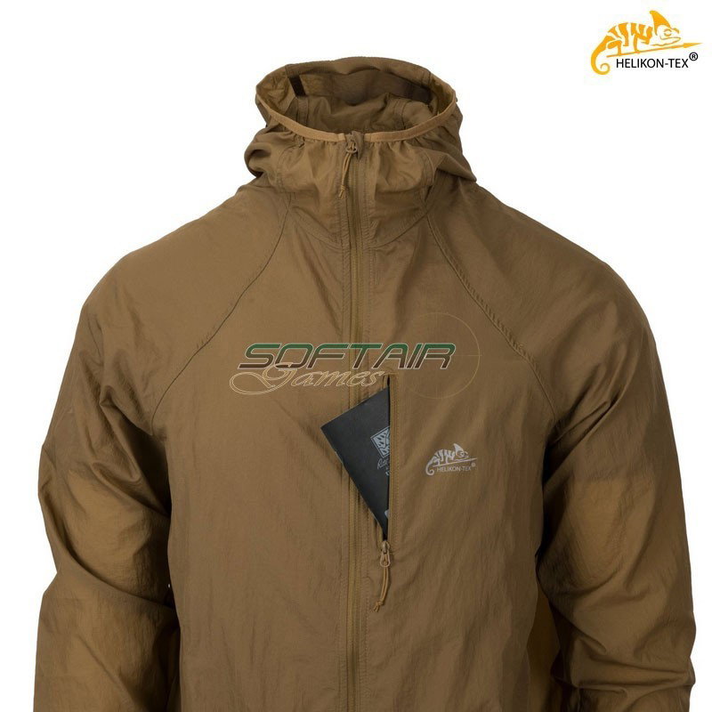 Tramontane Jacket Windpack® Nylon COYOTE Helikon-Tex® (ku-tmt-nl-11)