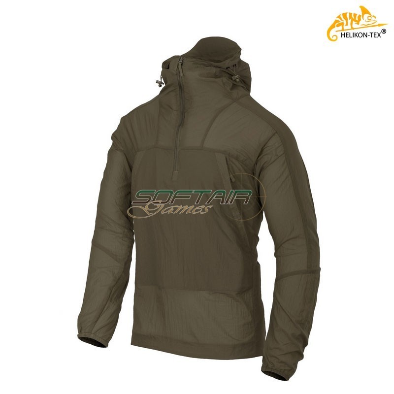 Windrunner® Windshirt WindPack® Nylon TAIGA GREEN Helikon-Tex® (ku-wdr-nl-09)