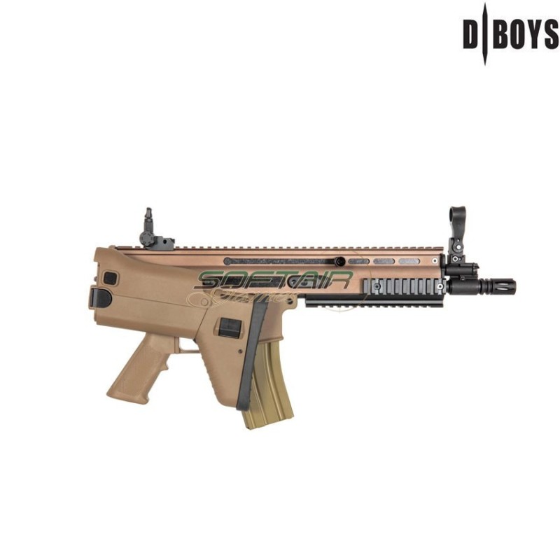 Fucile Elettrico Scar L/cqc Dark Earth Dboys (by-sc01t)