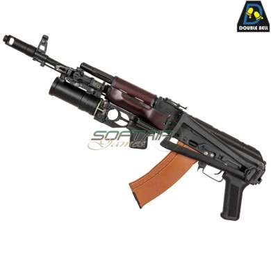 Fucile elettrico AK 600A FULL METAL & REAL WOOD Lanciagranate Double Bell (db-030100)