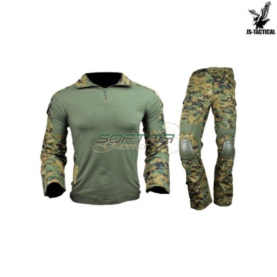 Complete Uniform Combat Warrior Marpat Army Js Tactical (jswar-mar)