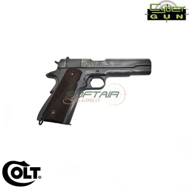 Pistola A Co2 Colt 1911 Sally Limited Edition Scarrellante Cybergun (180501)