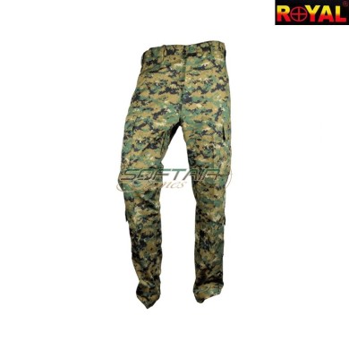 Complete Uniform Zip Marpat Royal (uni-mar)
