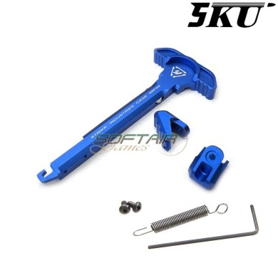 Leva armamento ambidestra blu Strike Latchless per m4 aeg 5KU (5ku-si-04-bu)