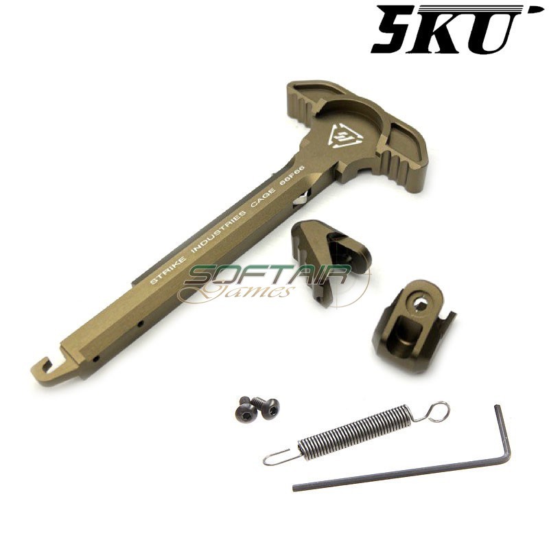 Leva armamento ambidestra FDE Strike Latchless per m4 aeg 5KU (5ku-si-04-fde)