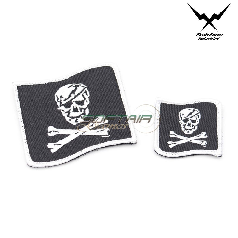 Patch Ricamata Skull NSWDG Navy Seal DEVGRU Blue Sqad. Flash Force Ind. (ffi-1105)