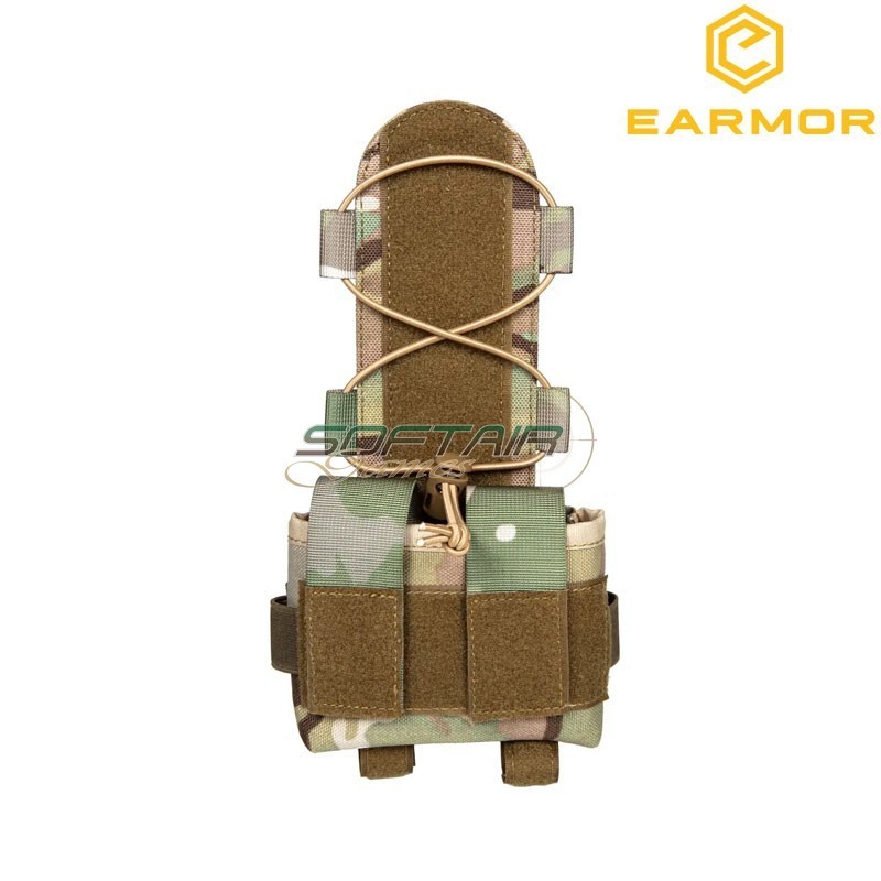 Pouch Agi bridge S13 for Helmet Multicam® Earmor (ea-s13-mc)
