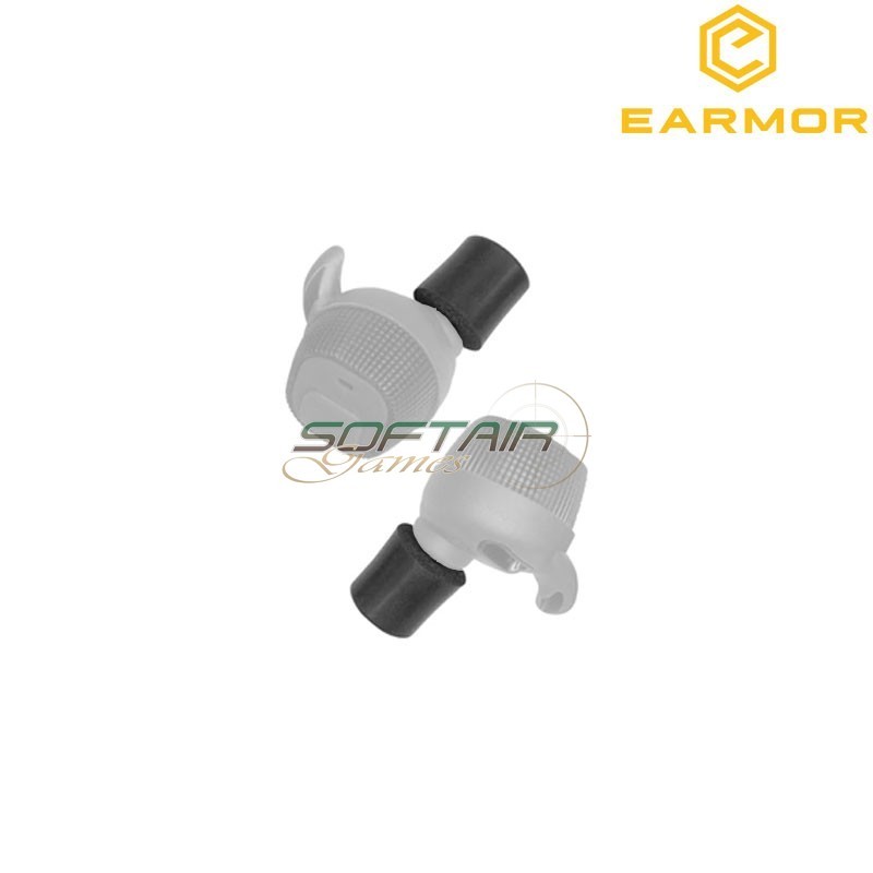 Ricambio in Silicone Earplugs per M20 Earmor (ea-m08)