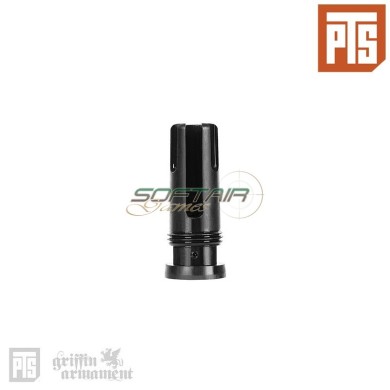 Griffin Taper Mount Stealth Spegnifiamma 14mm CCW Black PTS® (pts-ga029490307)