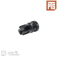Griffin Taper Mount Minimalist Stealth Flash Hider 14mm CCW Black PTS® (pts-ga030490307)