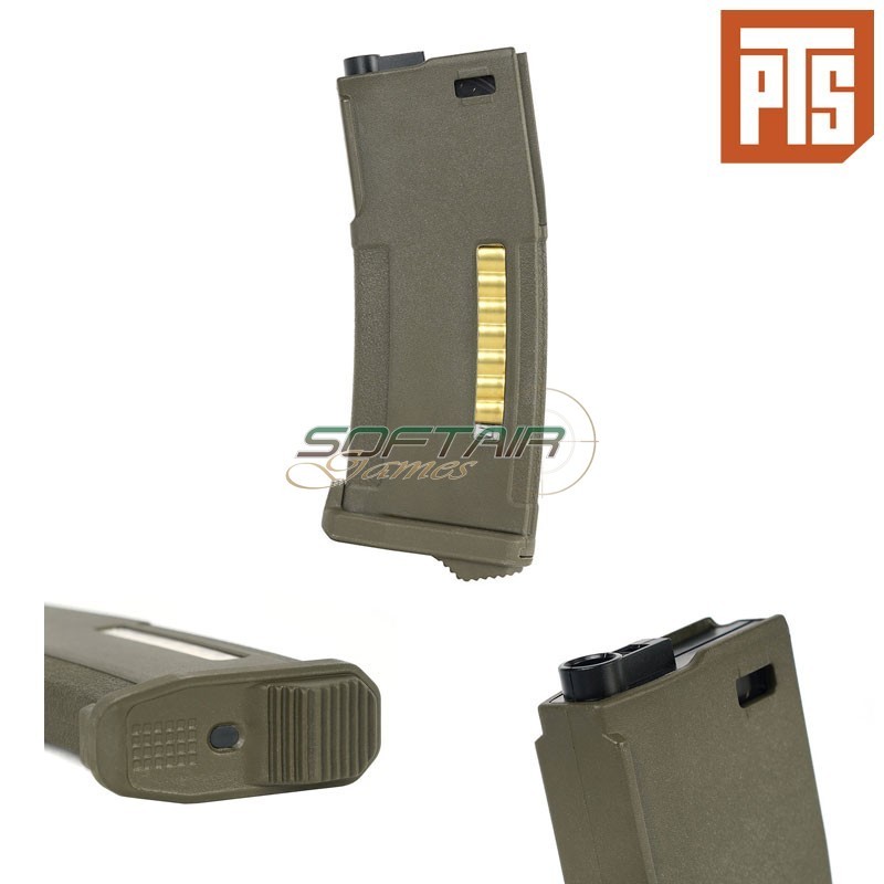 Caricatore Epm Aeg Monofilare 150bb Olive Drab PTS® (pts-pt096450340)