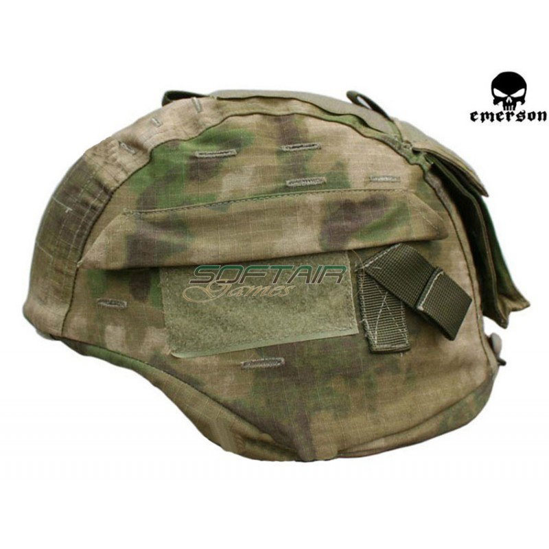 Cover For Mich 2000 Helmet Atacs Foliage Green Emerson (cod.em8830atfg)
