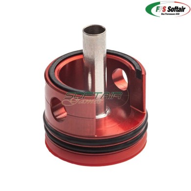 NEW RED 80° cylinder head second version TYPE 2 in ergal with Two Oring Fps (fps-tc60a)