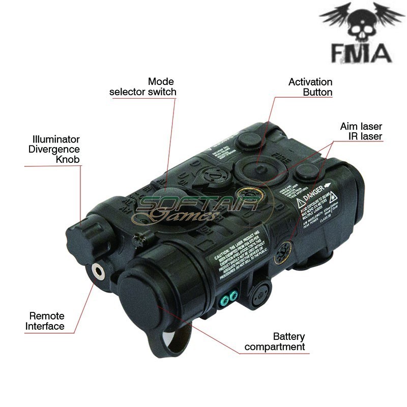 LAB PEQ-NGAL IR / Red Laser Dark Earth FMA (fma-tb1398-de)