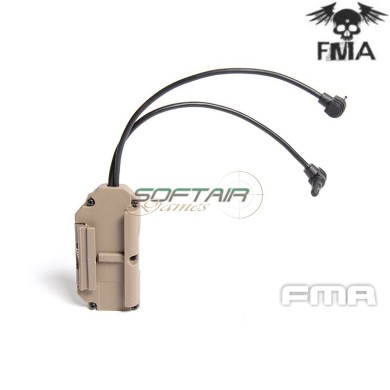 Controllo remoto doppio PEQ LA5-A e standard Type A Dark Earth FMA (fma-tb1406-de-a)