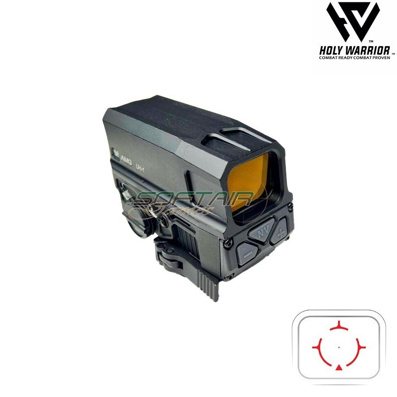 Red Dot UH-1 Gen II Black Holy Warrior (hwr-126-bk)