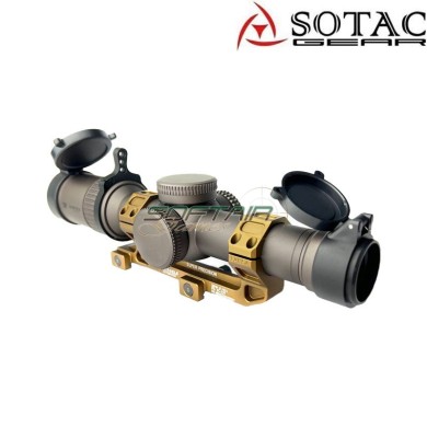 Scope VTX style rz hd 1-6x24 Arrow LPVO Desert Dirt Color Sotac (sg-1-6x24-ddc)