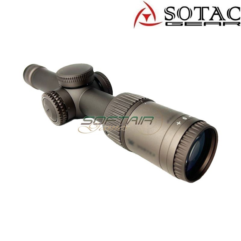 Ottica VTX style rz hd 1-6x24 Arrow LPVO Desert Dirt Color Sotac (sg-1-6x24-ddc)