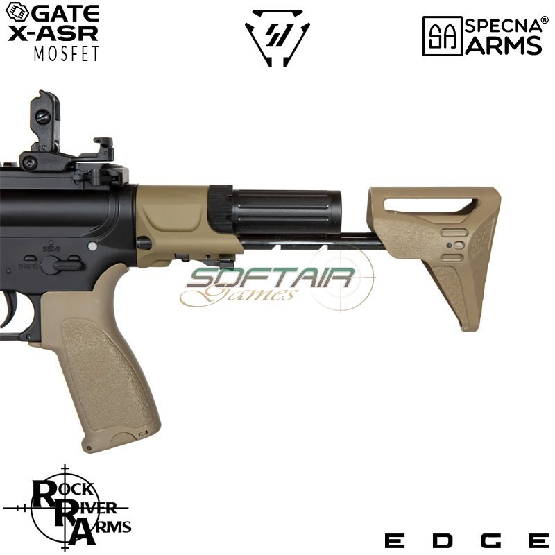 Fucile Elettrico SA-E17 Edge™ RRA & SI Strike IND. Carbine Replica TWO TONE Specna Arms® (spe-01-027059)