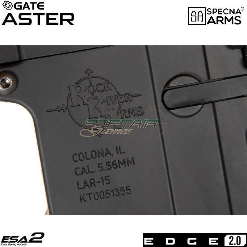 Electric rifle RRA SA-E25 Carbine Edge 2.0™ Black Specna Arms® (spe-01-030878)