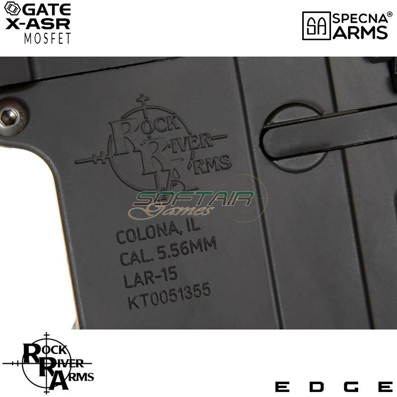 Fucile Elettrico SA-E05 Edge™ M4 Carbine Light Ops Stock Black Specna Arms® (spe-01-033903)