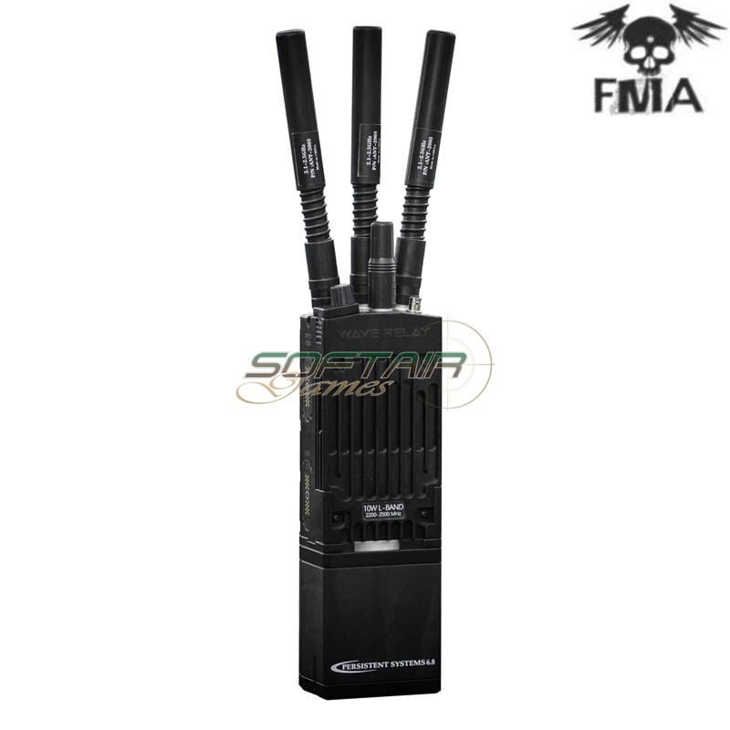 FCS MPU5 Radio Dummy Black Fma (fma-mpu5) - Softair Games - ASG