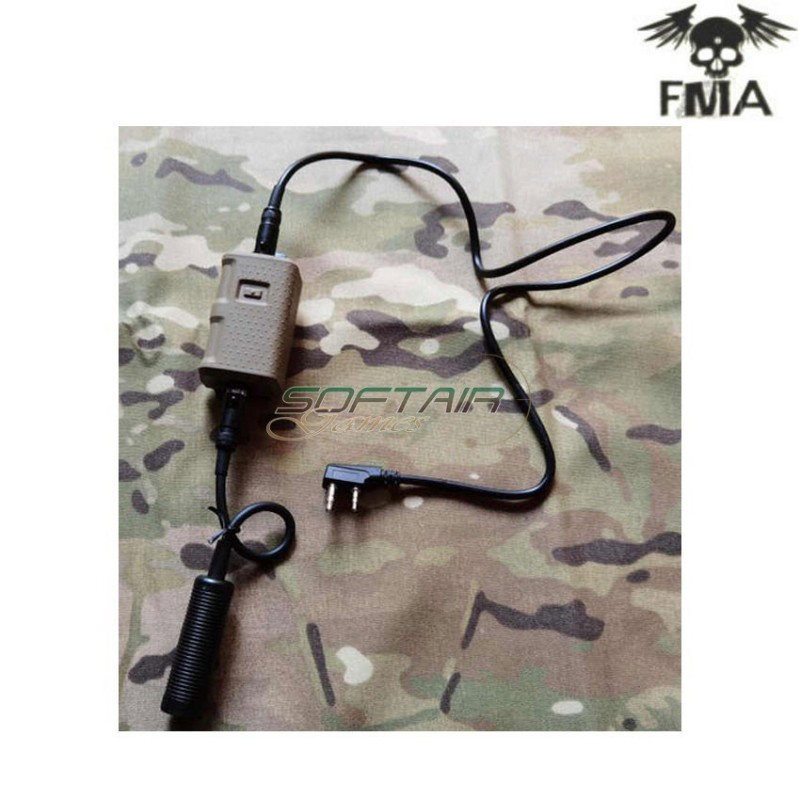 Fcs amp v20 ptt kit comtac3 KENWOOD black fma (fma-tb-fcs-013-bk-k)