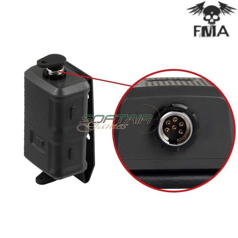 Fcs amp v20 ptt kit comtac3 KENWOOD black fma (fma-tb-fcs-013-bk-k)