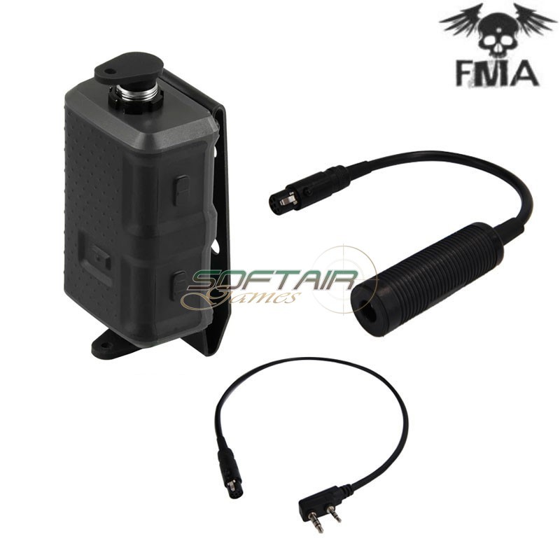 Fcs amp v20 ptt kit comtac3 KENWOOD black fma (fma-tb-fcs-013-bk-k)