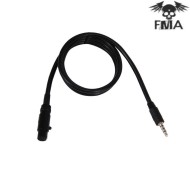 Cable 3.5mm for headset FCS AMP FMA (fma-tb1372-amp-3.5mm)