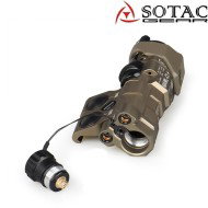 MAWL-C1 CNC Laser Verde + IR + Torcia Dark Earth Sotac (sg-mawl-c1-cnc-de)