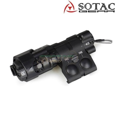 MAWL-C1 CNC Green Laser + IR + Flashlight BLACK Sotac (sg-mawl-c1-cnc-bk)