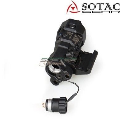 MAWL-C1 NYLON Laser Verde + IR + Torcia BLACK Sotac (sg-sd-81-bk)