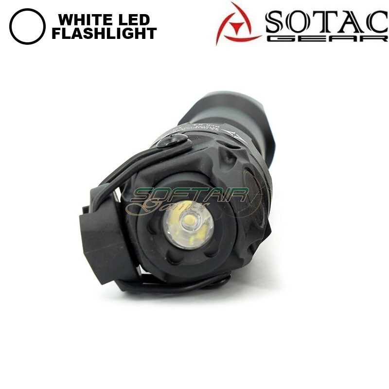 K1-10 CNC Flashlight BLACK Sotac (sg-sd-090-bk)