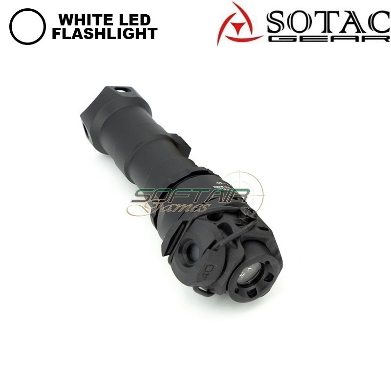 K1-10 CNC Flashlight BLACK Sotac (sg-sd-090-bk)