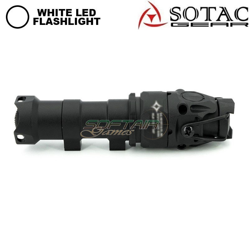 K1-10 CNC Flashlight BLACK Sotac (sg-sd-090-bk)