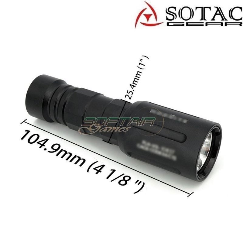 Flashlight PLHv2 Short Mod Style DARK EARTH Sotac (sg-sd-088-de)