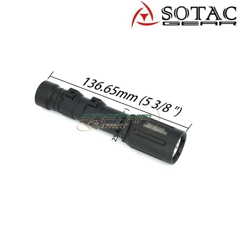 Torcia PLHv2 Long Mod Style BLACK Sotac (sg-sd-089-bk)