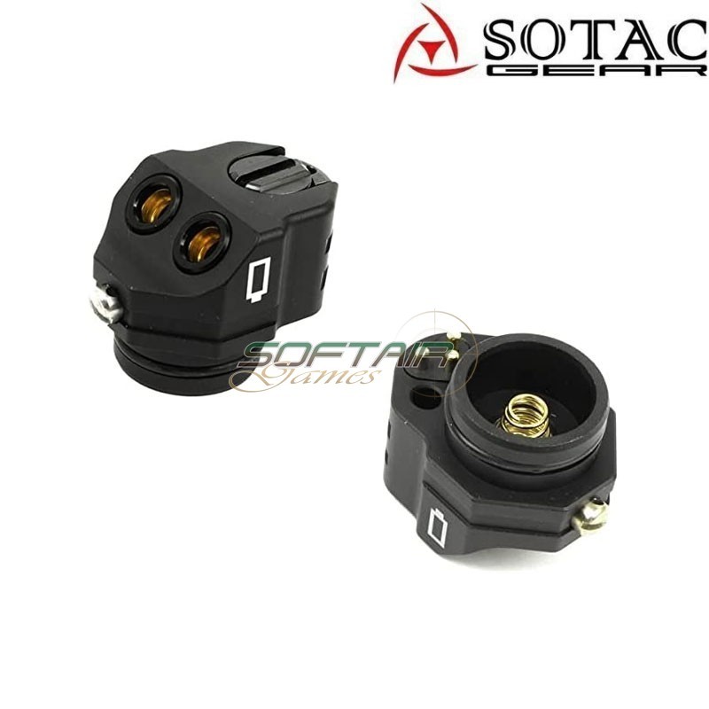 Cavo remoto Dual Switch per MAWL-C1 NERO Sotac (sg-sw-6-bk)