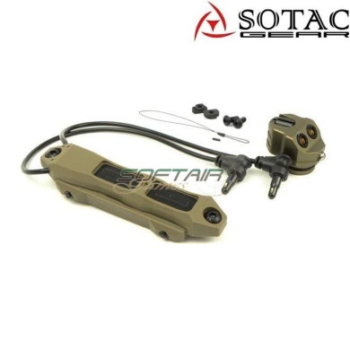 Cavo remoto Dual Switch per MAWL-C1 DARK EARTH Sotac (sg-sw-6-de)