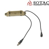 Cavo remoto Dual Switch per MAWL-C1 e SF Plug DARK EARTH Sotac (sg-sw-5-de)