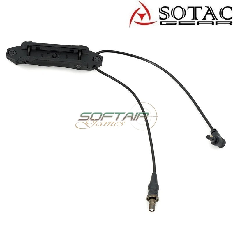 Cavo remoto Dual Switch per MAWL-C1 e SF Plug NERO Sotac (sg-sw-5-bk)